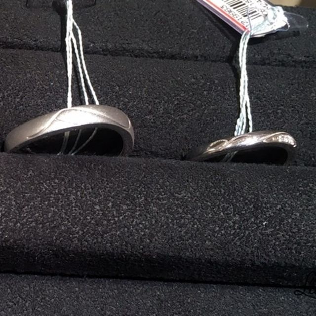 【BIJOUPIKO(ビジュピコ)の口コミ】 「initial」というお互いのイニシャルとハートがデザインされた、オリジナ…