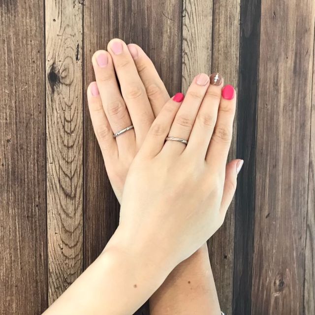 【CRAFY(クラフィ)の口コミ】 自分たちの好みのデザインに出来たこと。素材や色味も2人の趣向に合わせて…