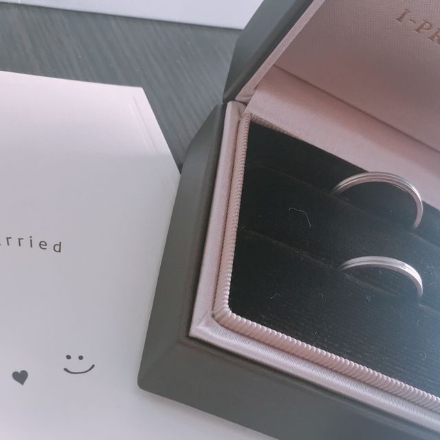 【アイプリモ(I-PRIMO)の口コミ】 お互いにシンプルなものが好きなので、
普段使いできるリングを希望してい…