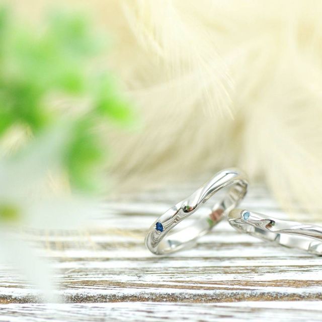 【kazariya Yuiの口コミ】  自分たちだけのオリジナルの指輪が欲しいなーと探していたところ、こちら…