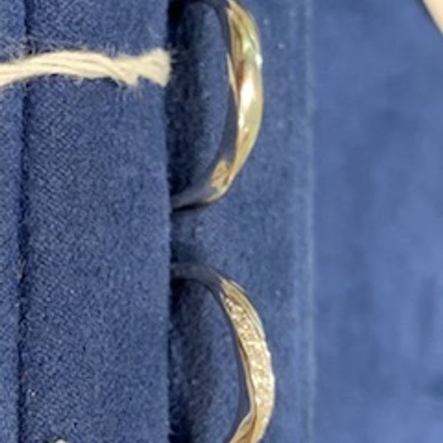 【4℃ BRIDAL(ヨンドシーブライダル)の口コミ】 デザインは少ないですが、一個一個にこだわりがあって、付け心地もよかっ…