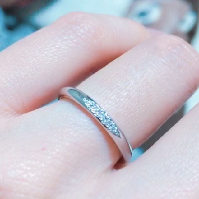 【銀座ダイヤモンドシライシの口コミ】 もともと普段の生活に支障のないシンプルなデザインを求めて伺いましたが…