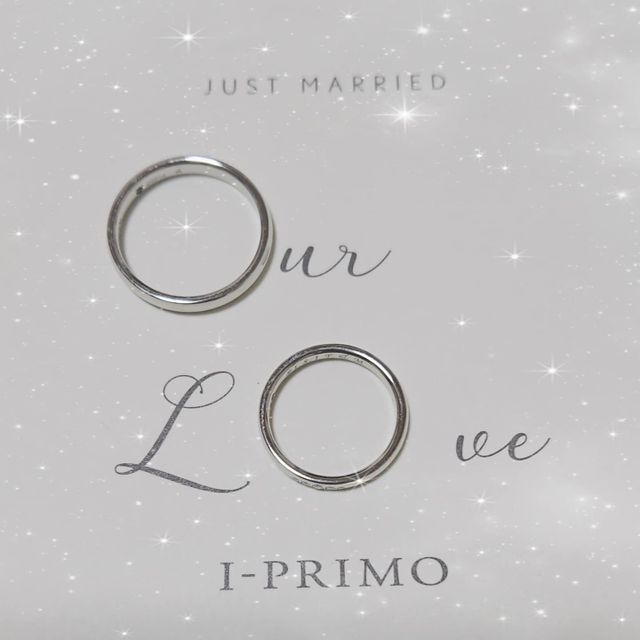 【アイプリモ(I-PRIMO)の口コミ】 毎日付ける指輪なので、シンプルなデザインがよかったのと、丸みがあるの…