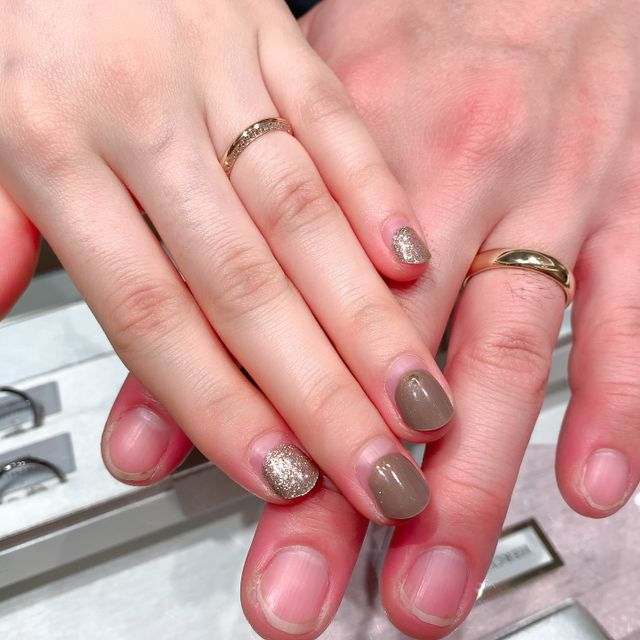 【アイプリモ(I-PRIMO)の口コミ】 一般的な色のプラチナは周りとかぶってしまうので、ゴールドにしたいと考…