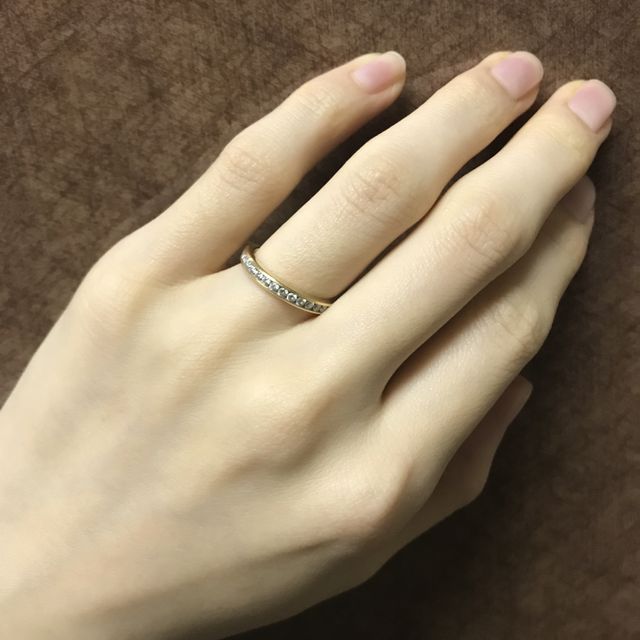 【ティファニー(Tiffany & Co.)の口コミ】 「他の人とは被らない結婚指輪にしたい」という思いがありました。日本で…