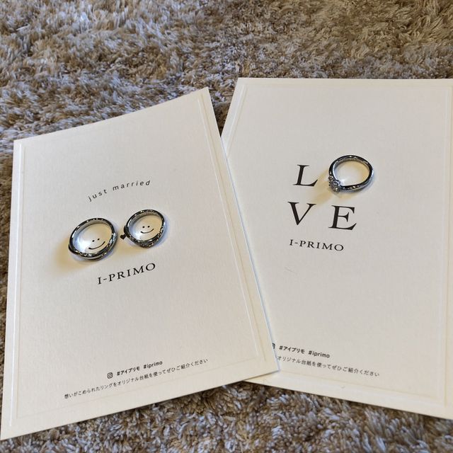 【アイプリモ(I-PRIMO)の口コミ】 ダイヤの光り方がとても綺麗です。
婚約指輪も結婚指輪もデザインに繊細さ…