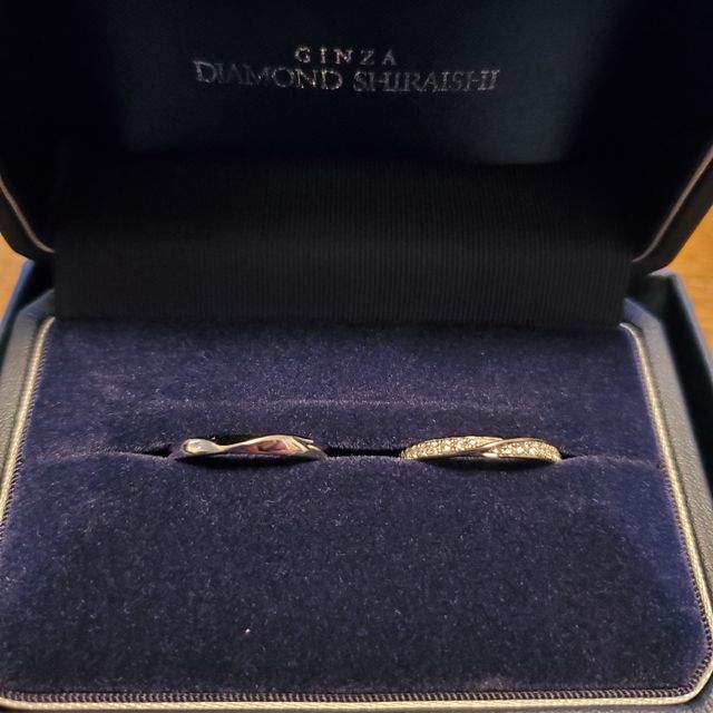 【銀座ダイヤモンドシライシの口コミ】 仕事の関係で毎日はつけられないので、シンプルな指輪ではなく、キラキラ…