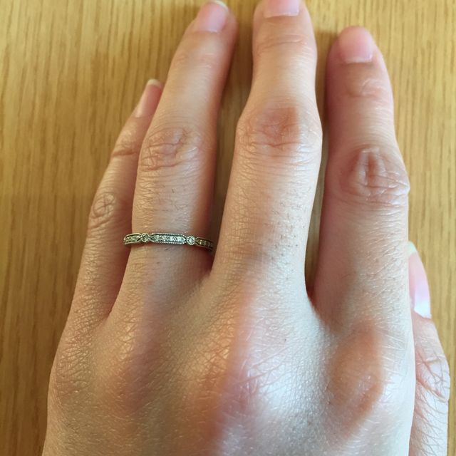 【LUCIE(ルシエ)の口コミ】 指輪は一生つけるものなのでこだわりが強く納得がいくものを見つけるまで…