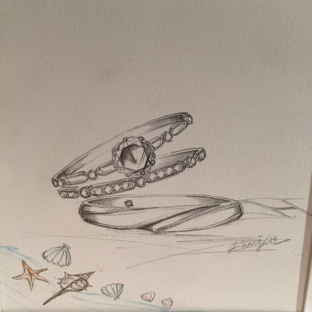 【LUCIE(ルシエ)の口コミ】 指輪は一生つけるものなのでこだわりが強く納得がいくものを見つけるまで…