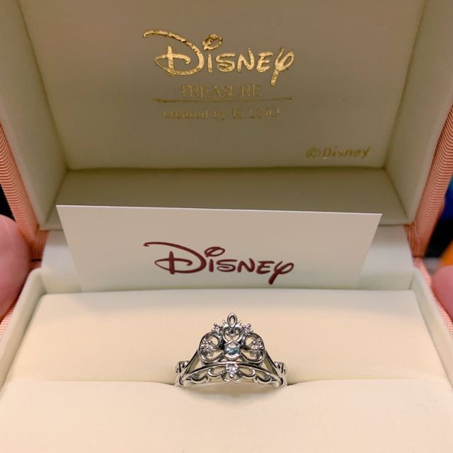 【ケイウノ ブライダル(K.UNO BRIDAL)の口コミ】 大好きなディズニーの指輪が欲しい!あとは現物を見てから決めよう!という…