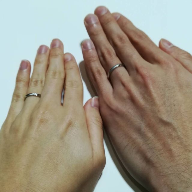 【アイプリモ(I-PRIMO)の口コミ】 元々ペアで結婚指輪を買おうと決めていたのではなく、それぞれ気に入った…