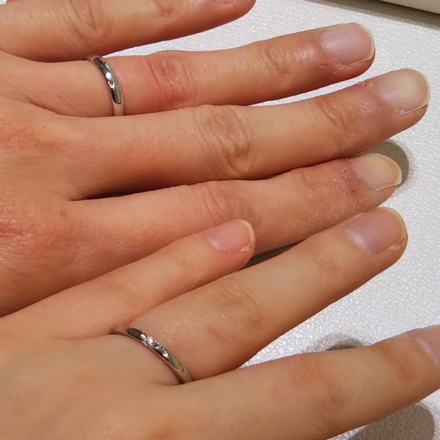 【MIKIMOTO(ミキモト)の口コミ】 ぱっと見は普通、シンプル、という程度の印象だったのですが、はめてみる…