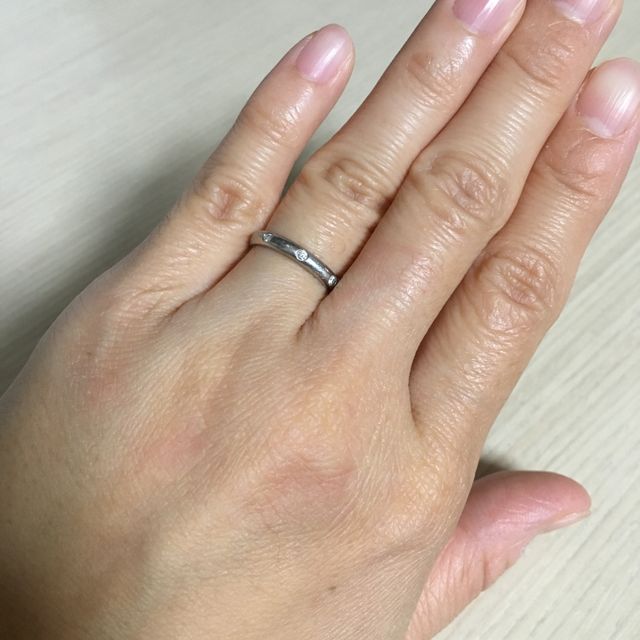 【カルティエ(Cartier)の口コミ】 結婚指輪は憧れのブランドであるカルティエにしようと随分前から決めてい…