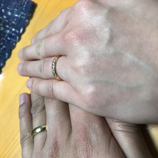 【アイプリモ(I-PRIMO)の口コミ】 デザインとお店の方の対応が良かったので購入しました。自分で好きな太さ…