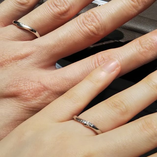 【アイプリモ(I-PRIMO)の口コミ】 デザインにこめられた意味に惹かれました。試着したとき、ちょっと出っ張…