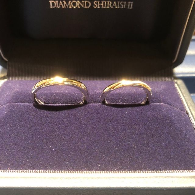 【銀座ダイヤモンドシライシの口コミ】 指が太めで短いため曲がったデザインが可愛いなぁと思っていました。実際…