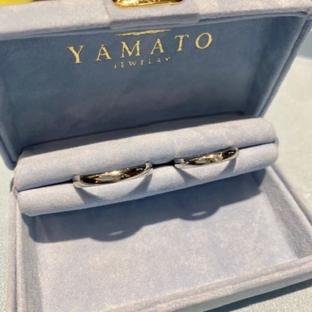 【PILOT BRIDAL(パイロットブライダル)の口コミ】 シンプルなプラチナリングを探していたところ、たまたまパイロットブライ…