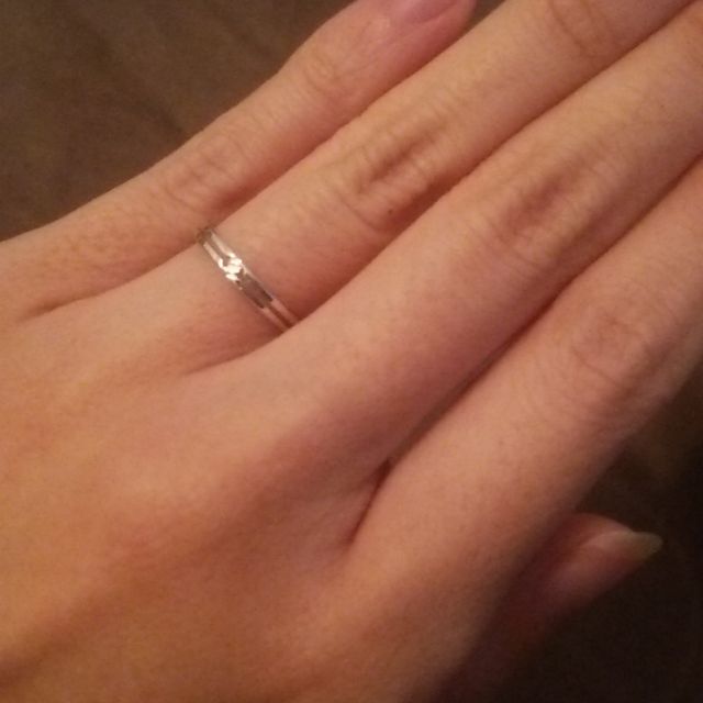【グッチ(GUCCI)の口コミ】 一般的な何もデザインのない結婚指輪では少し寂しいなと思っていました。…