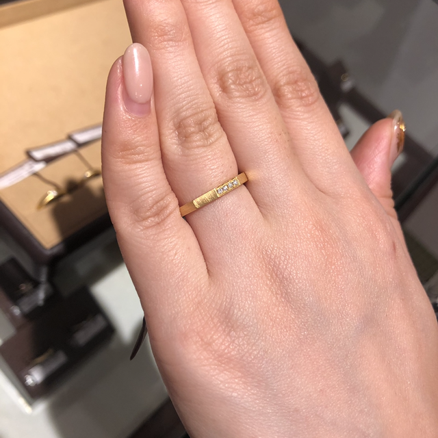 【ORECCHIO(オレッキオ)の口コミ】 手持ちのファッションリングとも馴染むようなデザインを多く取り揃えてお…