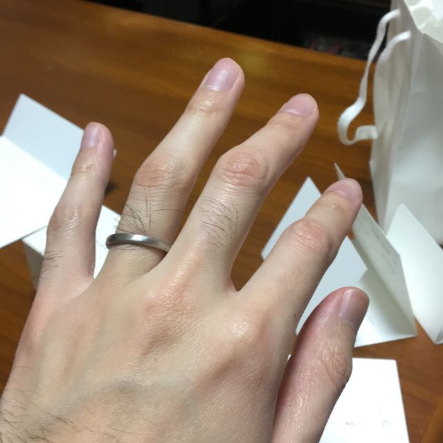 【uchimari(ウチマリ)の口コミ】 2人で手作りできるところがよかったです。デザインやオプションも色々選べ…