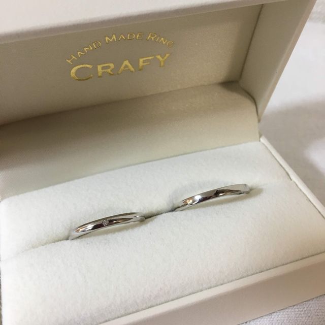 【CRAFY(クラフィ)の口コミ】 元々結婚指輪を手作りしたいと思っており、都内の店舗を何店かピックアッ…