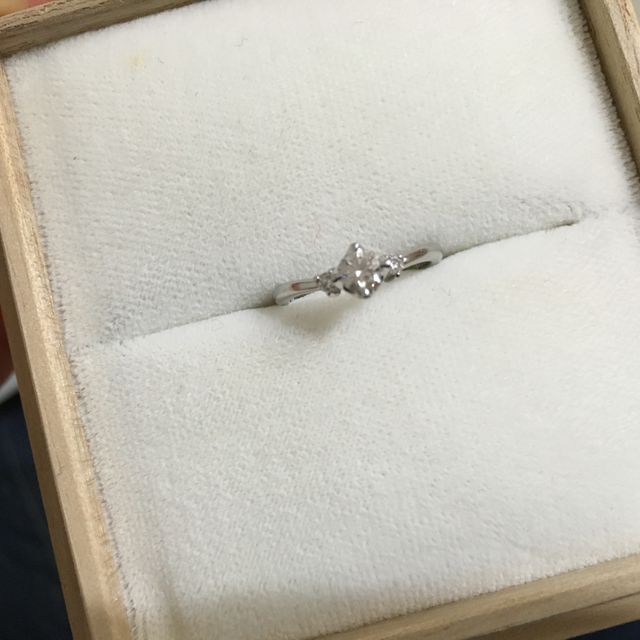 【CAFERING(カフェリング)の口コミ】 マリッジリングは他ブランドに決めていたので、それに合わせやすいとても…