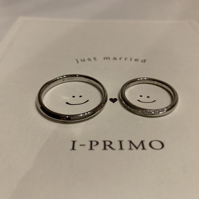 【アイプリモ(I-PRIMO)の口コミ】 デザインは色んなデザインがあってとても良かったです
素材もプラチナなの…