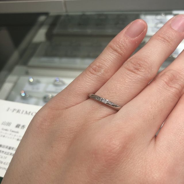 【アイプリモ(I-PRIMO)の口コミ】 今回一番最新作のデザインを試着させていただきました。最新作なだけあり…