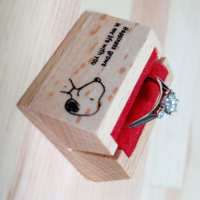 【with Happiness..の口コミ】 指輪のデザインを重視して悩みに悩んで決めました。婚約指輪を決めるのに3…