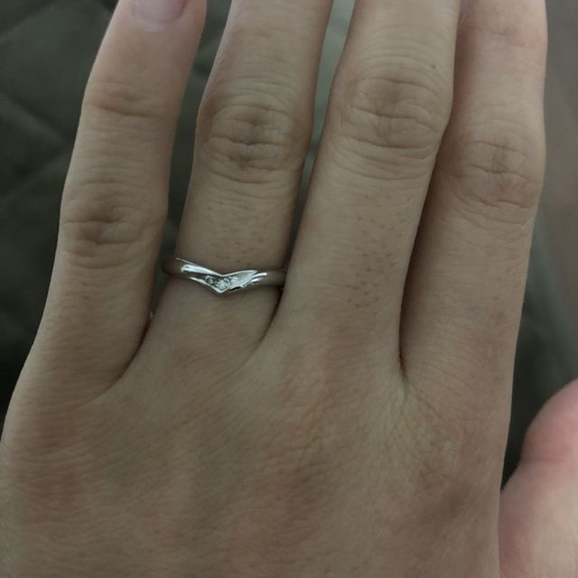 【アイプリモ(I-PRIMO)の口コミ】 長持ちするのはシルバーの指輪だと教えていただいたので、長く綺麗につけ…