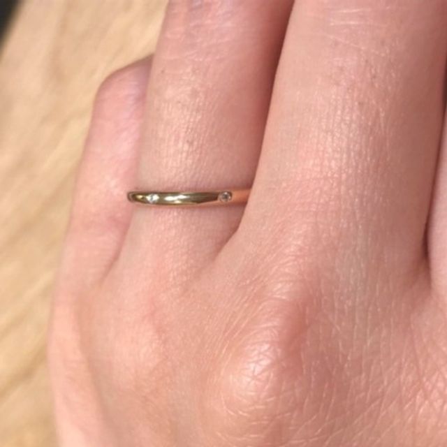 【Princess Bijou(プリンセス・ビジュー)の口コミ】 非常にシンプルでスッキリとしたデザインですが付け心地が良く、普段あま…