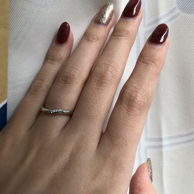 【アイプリモ(I-PRIMO)の口コミ】 カタログを見て、形はウェーブのものがいいと自分の中で決めてからお店に…