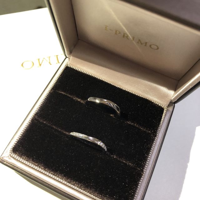 【アイプリモ(I-PRIMO)の口コミ】 こちらの指輪のデザインは指が長く見え、おしゃれだけど主張しすぎる事が…