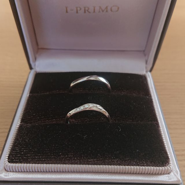 【アイプリモ(I-PRIMO)の口コミ】 沢山ある中でウェーブのデザインを探してて着用した中で1番しっくりきたの…