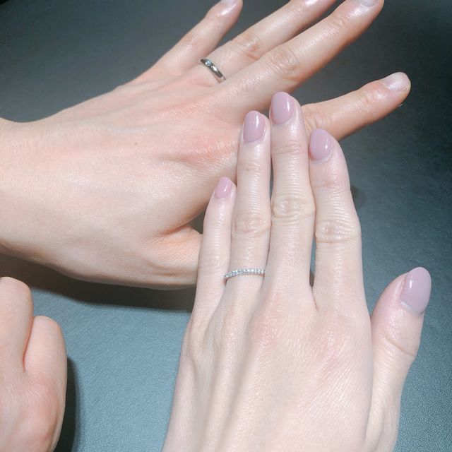 【ハリー・ウィンストン(Harry Winston)の口コミ】 飽きがこないシンプルなデザインかつハーフエタニティーの指輪だったこと…