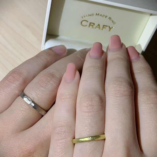 【CRAFY(クラフィ)の口コミ】 結婚指輪探しをすすめるにつれブランドにも特別興味がわかず決めかねてい…