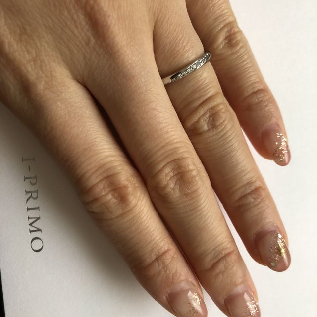 【アイプリモ(I-PRIMO)の口コミ】 どこから観てもキラキラ輝いているデザイン。ダイヤがついているものを探…