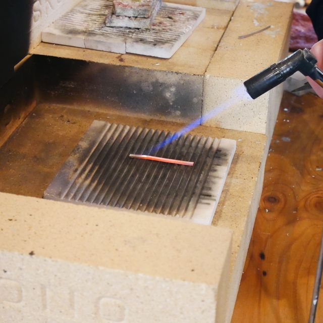 【鎌倉彫金工房の口コミ】 土目でマットな加工のヘアラインは自然でお互い気に入ったので選びました…