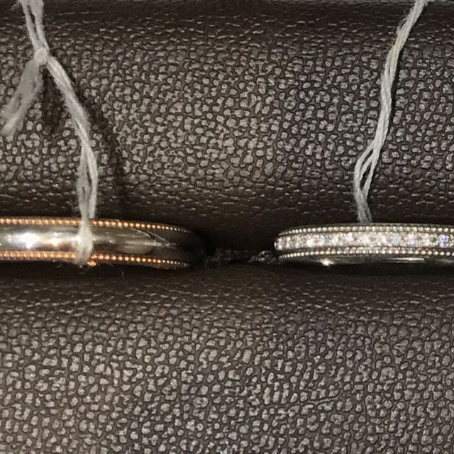 【アイプリモ(I-PRIMO)の口コミ】 ハーフエタニティで、多くの石が施されていて華やかなデザインでした。私…