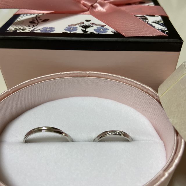 【insembre(インセンブレ)の口コミ】 デザインの綺麗さに惹かれました❣️指が綺麗に見えて、なおかつはめた際の…