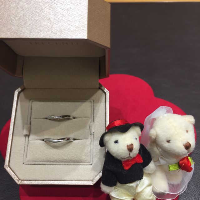 【TRECENTI(トレセンテ)の口コミ】 ストレート、ウェーブ、V字と複数の店舗で見学、試着しましたが、ここの指…