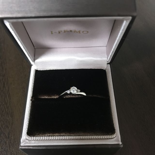 【アイプリモ(I-PRIMO)の口コミ】 プランは彼が決めていました。プロポーズ後にデザインやサイズを決めるプ…