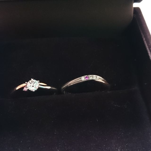 【I's stone(アイズストーン)の口コミ】 ピンクダイヤが欲しくて、このお店に来ました。
決め手はデザインでした。…