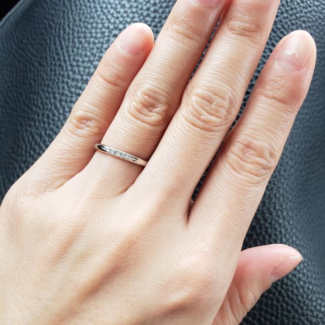 【銀座ダイヤモンドシライシの口コミ】 メンテナンスは料金がかからず、いつでもできるので、長く身につける指輪…