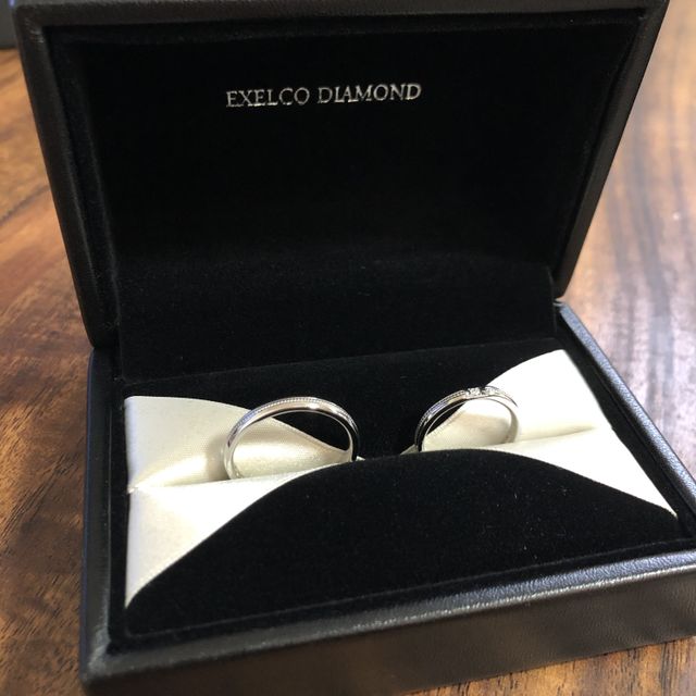 【エクセルコダイヤモンド(EXELCO DIAMOND)の口コミ】 ダイヤは一石と決めていて、そのダイヤが目立つようなデザインを探したい…