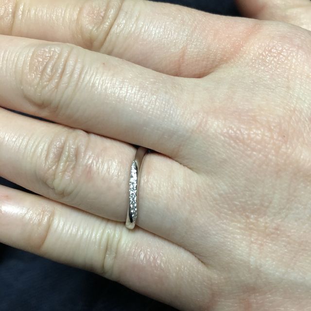 【4℃ BRIDAL(ヨンドシーブライダル)の口コミ】 指輪の種類が豊富にあるので、お気に入りの指輪を必ず見つけることが出来…