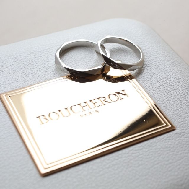 【ブシュロン(BOUCHERON)の口コミ】 ティファニーとカルティエで検討していましたが、やはり定番の指輪はかぶ…
