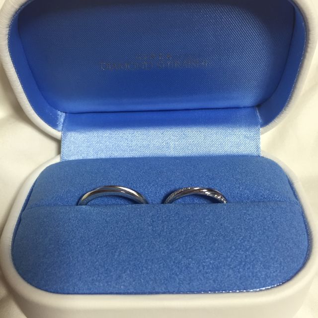 【銀座ダイヤモンドシライシの口コミ】 一部分のワンポイントでダイヤが入っているのはあまり好みではなかったの…