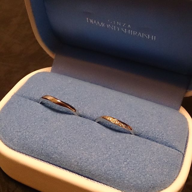 【銀座ダイヤモンドシライシの口コミ】 理想の指輪を求めて３軒まわりましたが、一番私の指にしっくりくる指輪に…