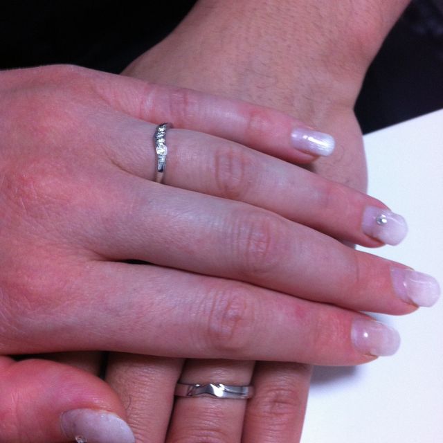 【俄(にわか)の口コミ】 水嶋ヒロと、絢香の結婚指輪ですよ、とお店の方に聞いて、デザインも可愛…